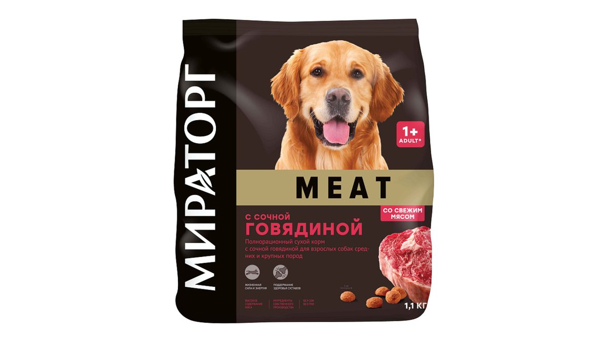 Miratorg Корм для животных Large Breed (1.1 kg)