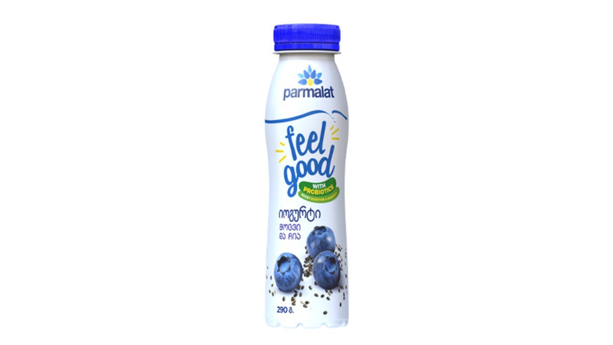 Parmalat yogurt Chia and Blueberry
