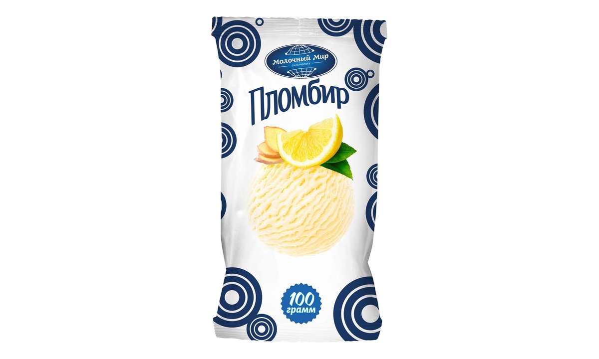 Molochni Mir мороженое lemon-ginger (100 g)