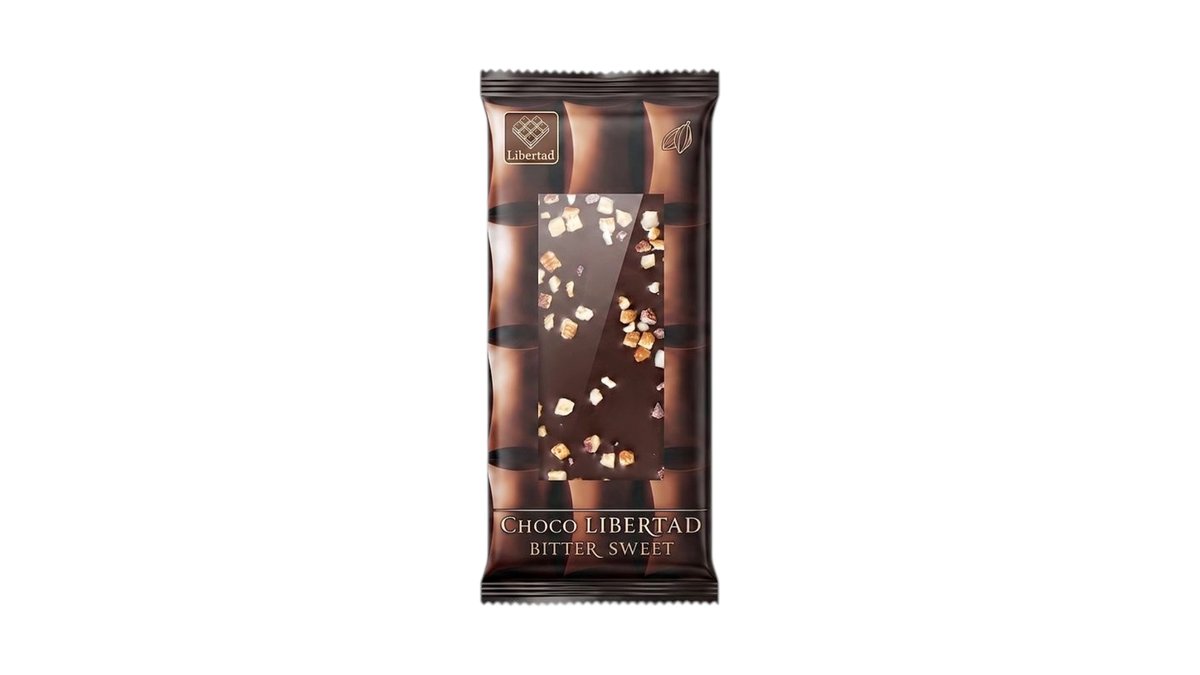 Choco Libertad Chocolate bitter orange (80 g)