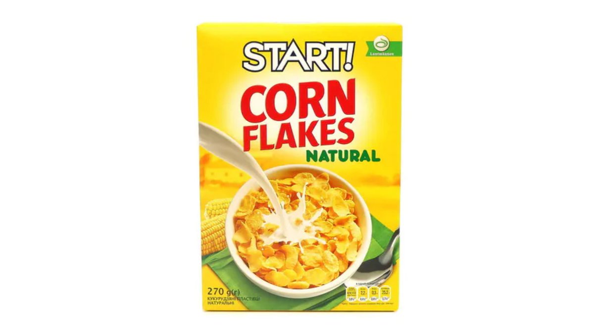 Start кукурузные хлопья Natural (270 g)