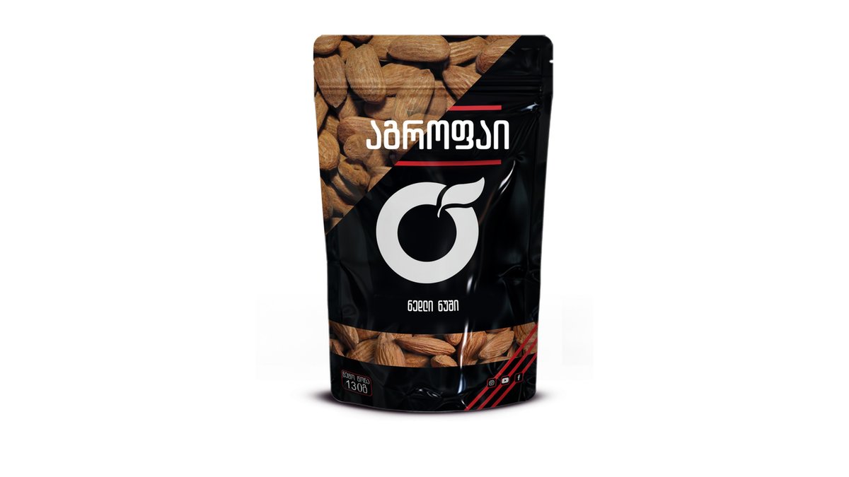 აგროფაი Nuts ნედლი (130 g)