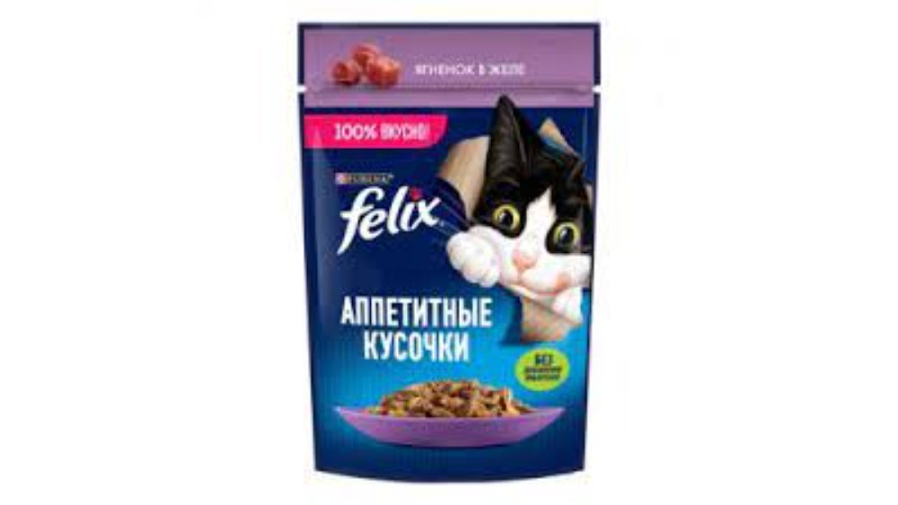 Felix Pet Food with Lamb Meat (75 გრ)