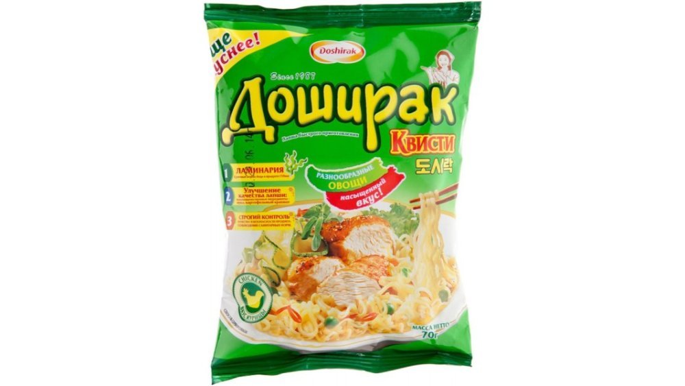 Doshirak მყისიერი ლაფშა Chicken (70 g)