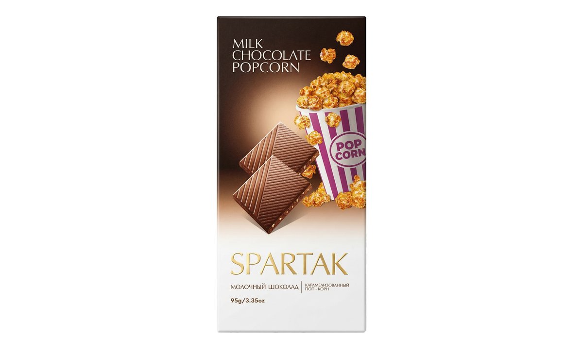 სპარტაკ Шоколад პოპ-კორნით (95 g)