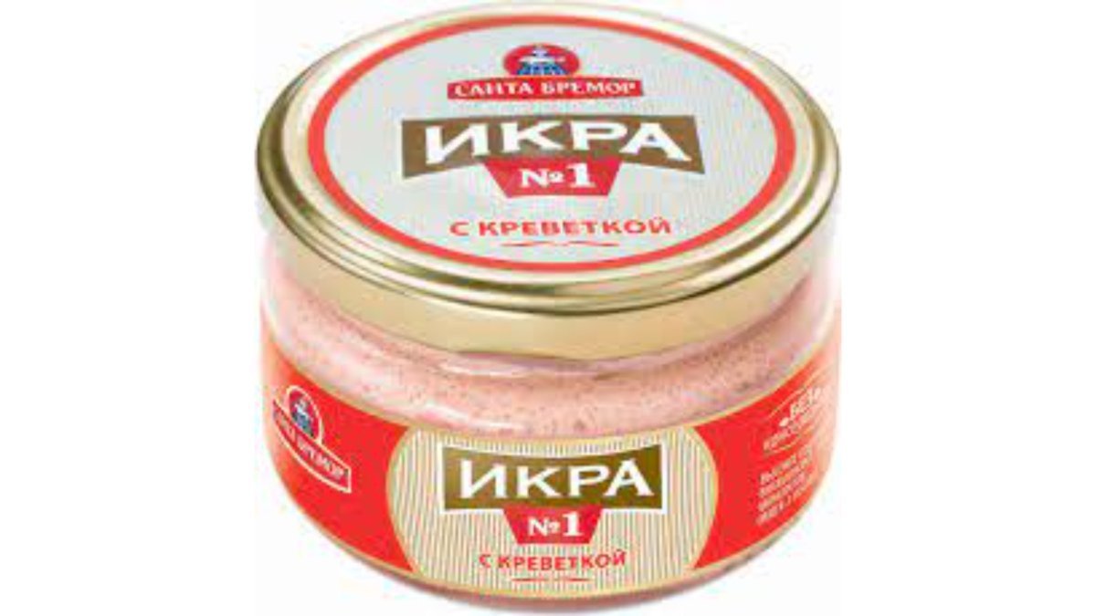 SANTA BREMOR Рыбная икра with shrimps (180 g)