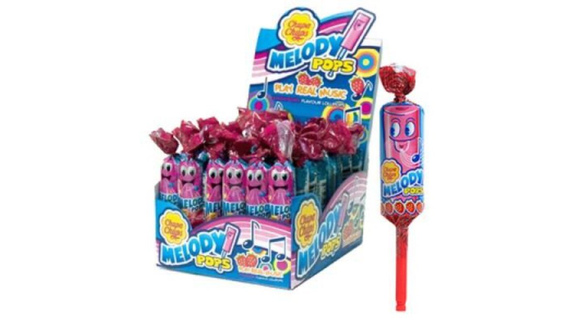 Chupa Chups კონდიტერული ნაწარმი Melody Pop (15 g)