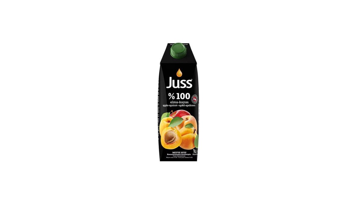 JUSS წვენი apple/apricot (1 l)