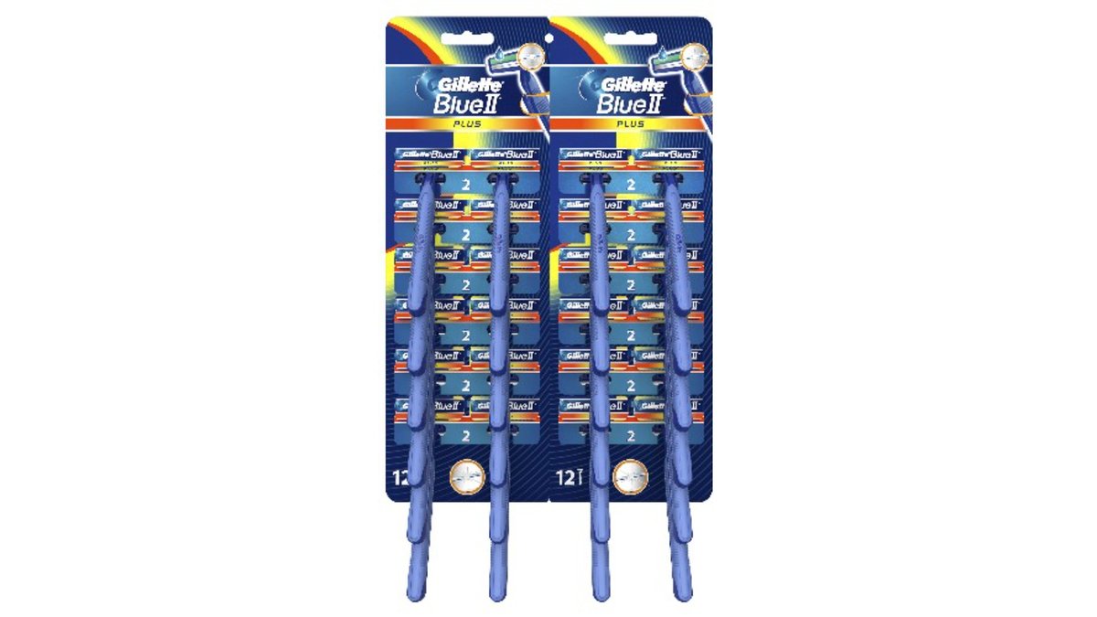 Gillette ერთჯერადი რეზინი Blue 2 plus (1 pcs)