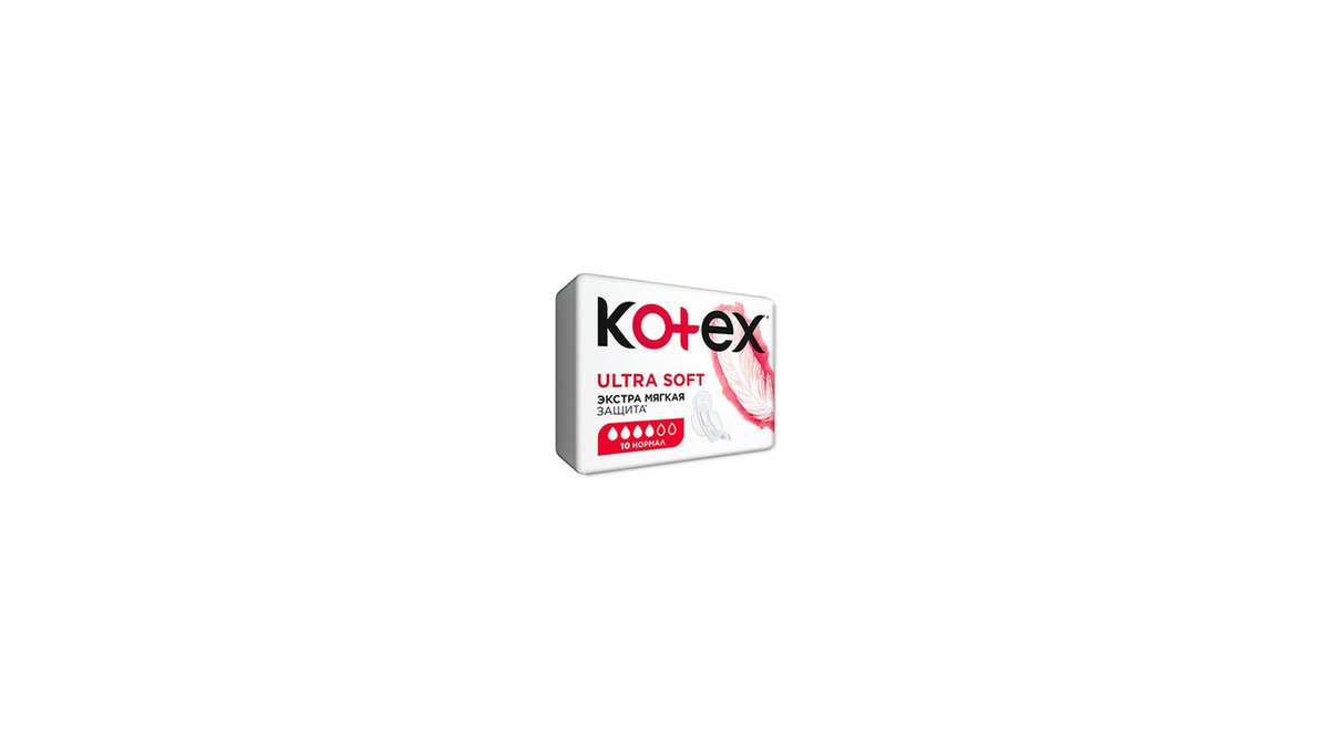Kotex Sanitary Napkin Ultra Soft Normal (10 pcs)