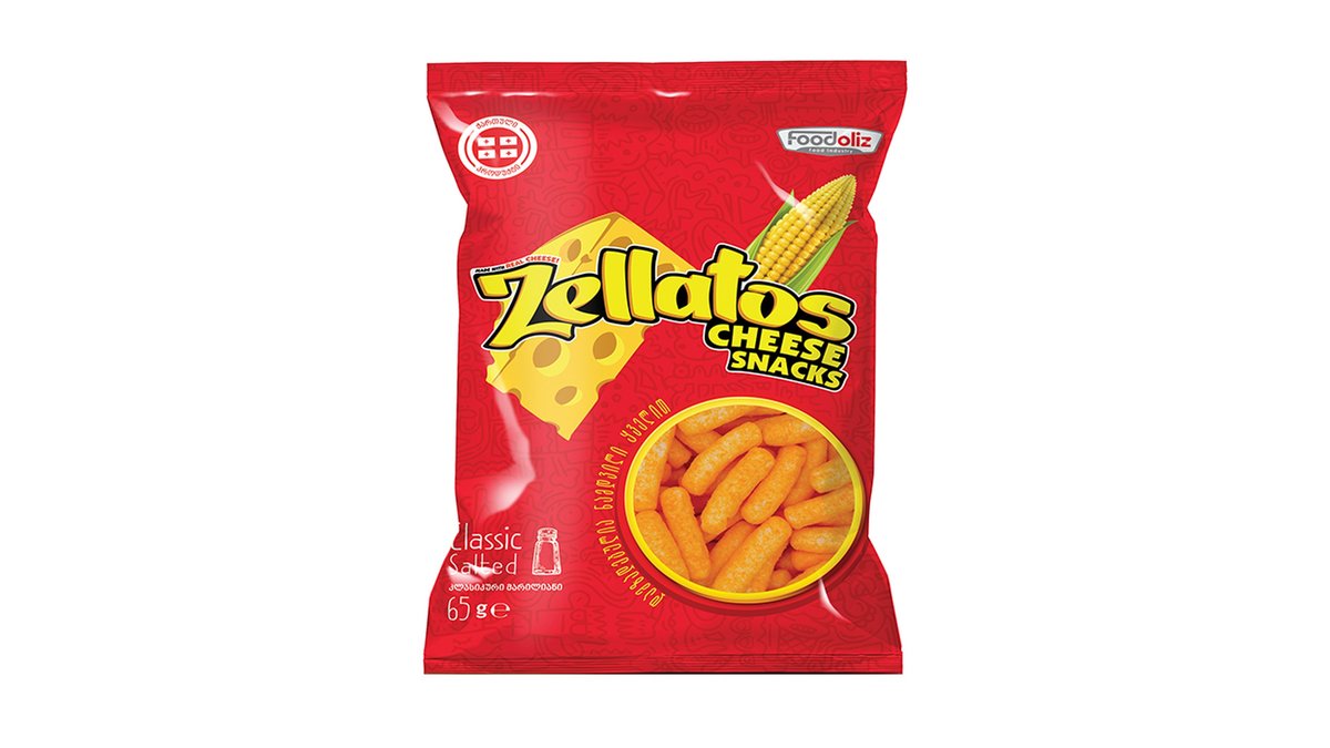 Zelatos Chips salty (65 g)
