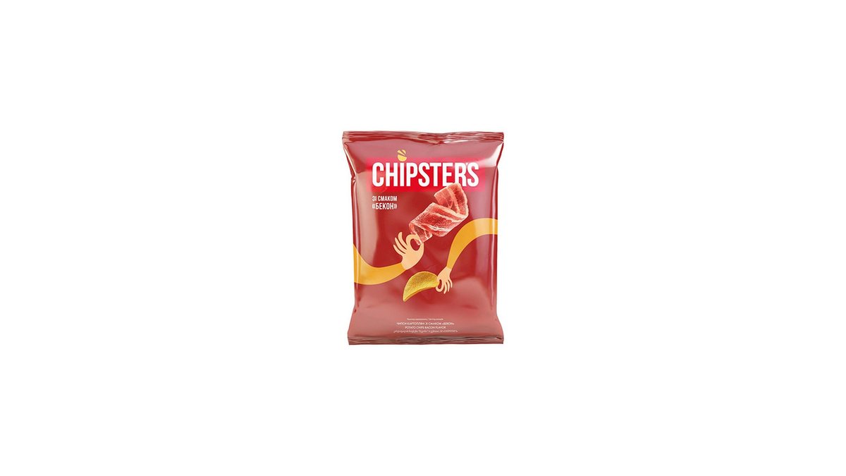 CHIPSTERS Чипсы bacon (150 g)