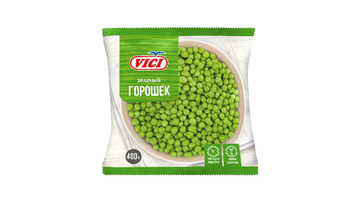 VICI Canned Green Peas (0.4 kg)