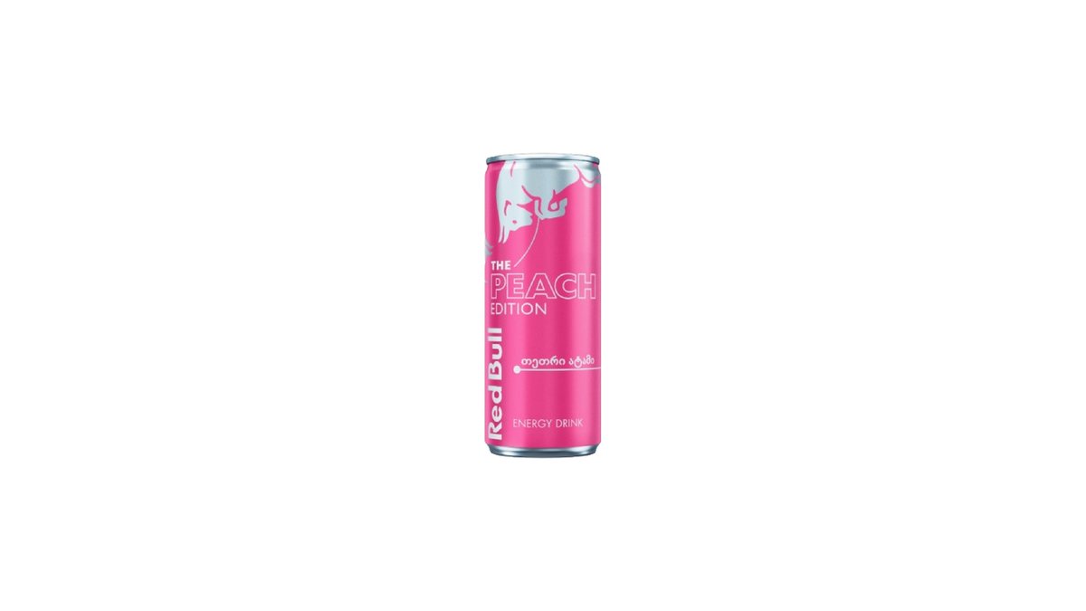 Red Bull Energy Drink White Peach Flavor (250 ml)