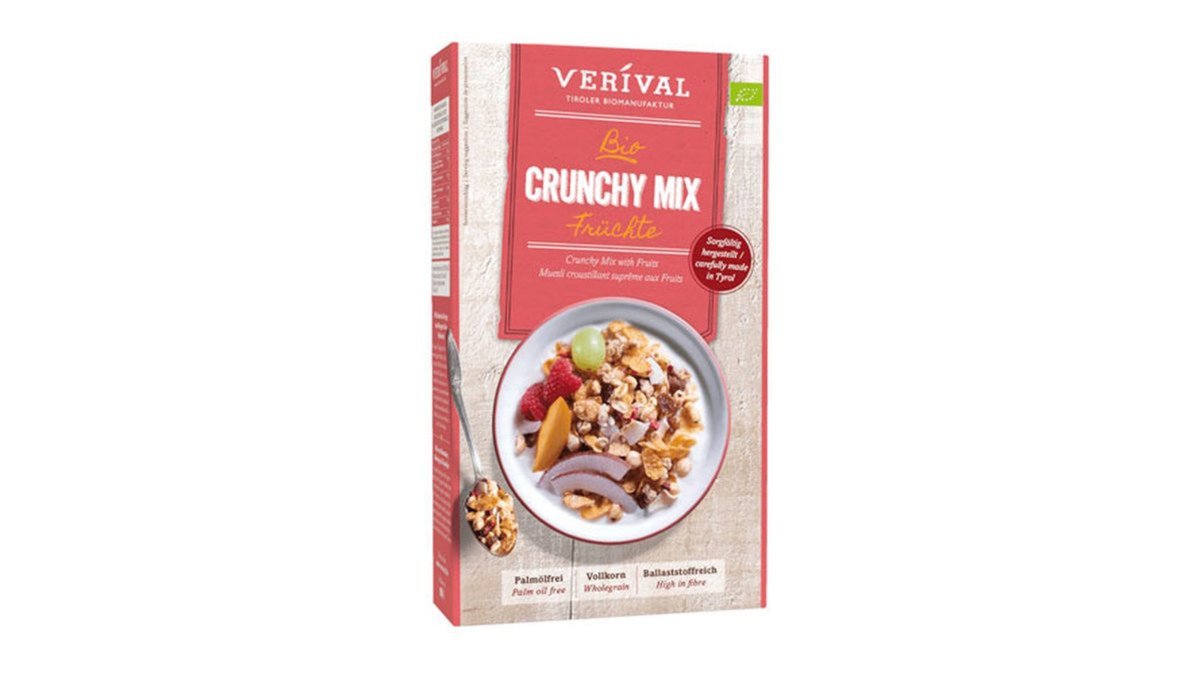VERIVAL საუზმის მარცვლეული ნაზავი Fruit (300 g)