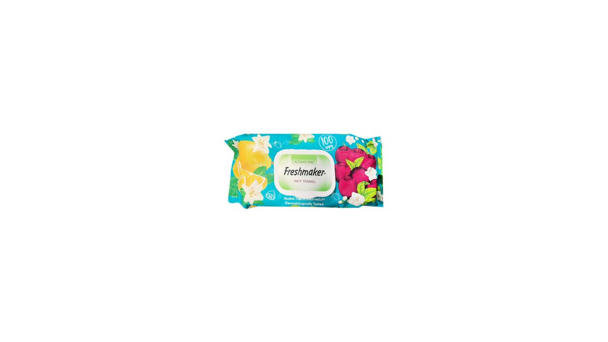 FRESHMAKER ბავშვის სველი ხელსახოცები (100 pcs)