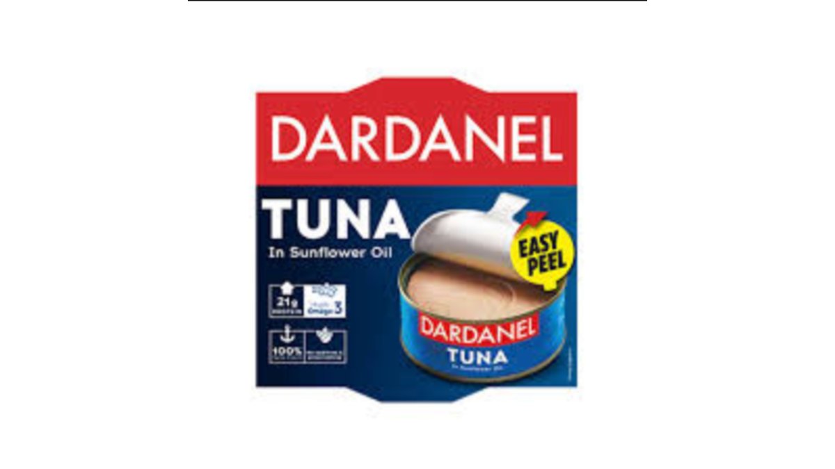 დარდანელი рыба tuna in sunflower oil (140 gr)