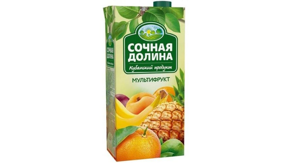 Sochnaya Dolina сок მულტიფრუქტი (1.93 ლ)