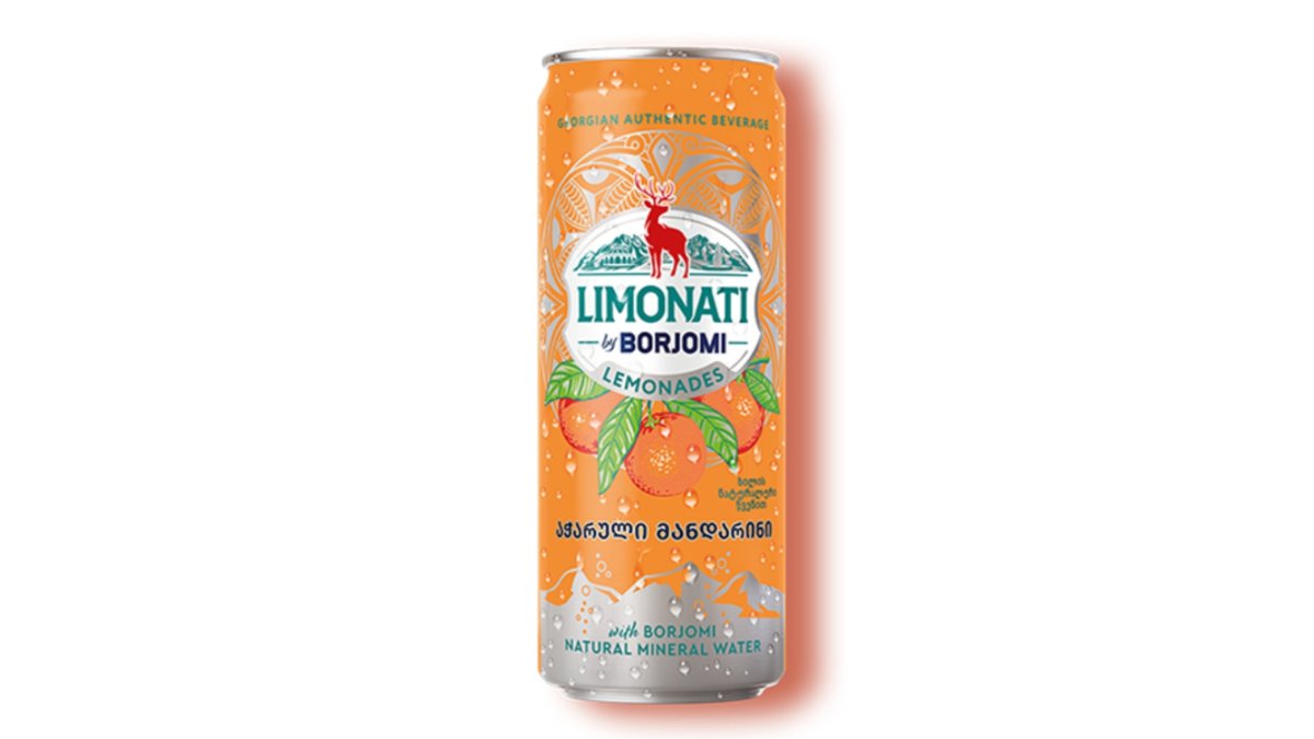 Borjomi lemonade Adjarian Mandarin
