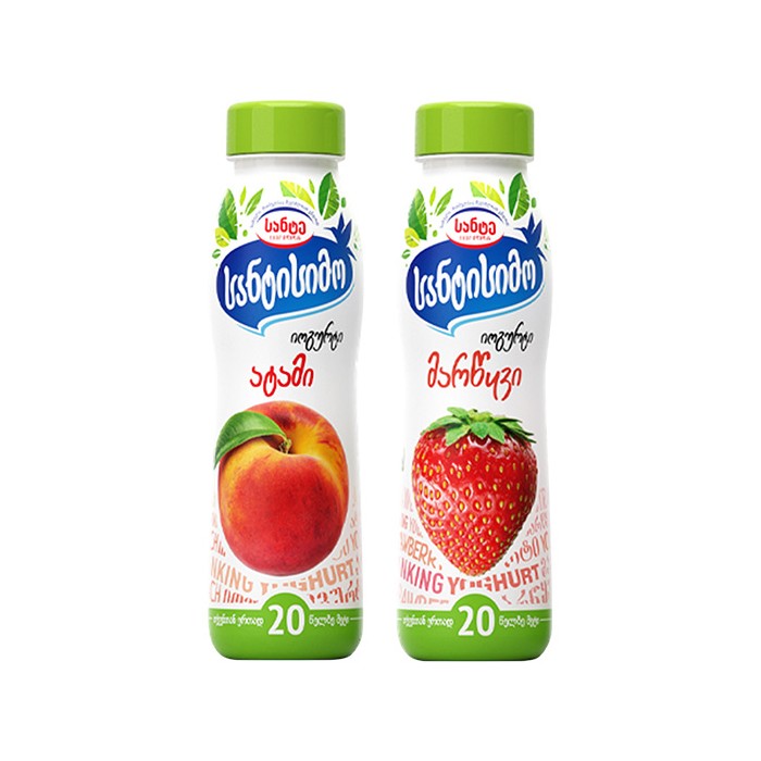 სანტისიმო yogurt დასალევი 2.5% (290 გ)