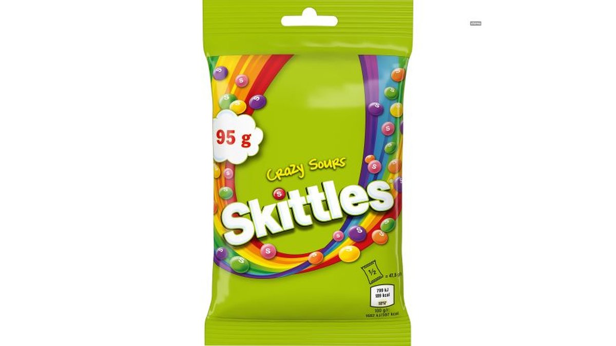 SKITTLES конфета Sour Mix (95 gr)
