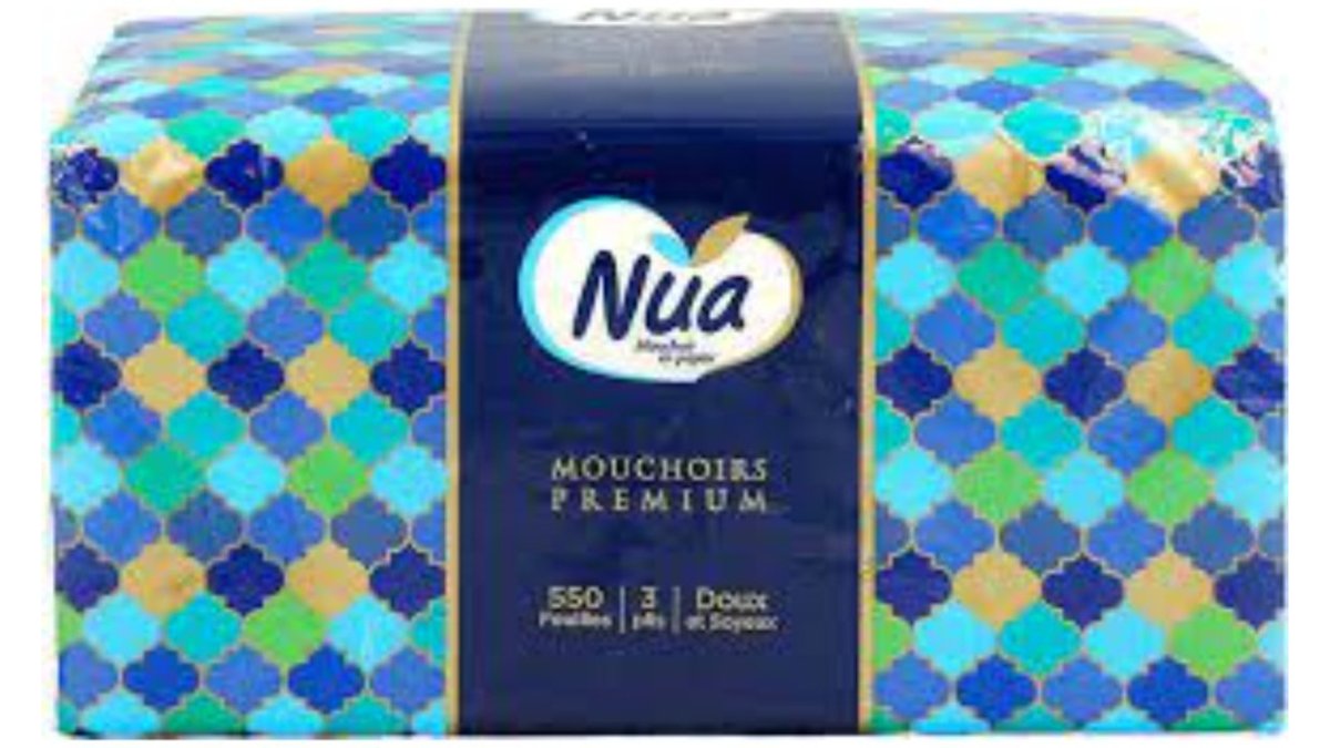 ნუა Antibacterial Wet Wipes mix soft (550 pcs)