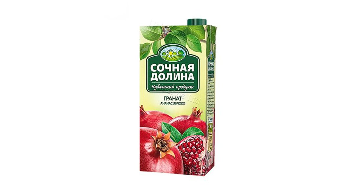 Sochnaya Dolina juice apple-cherry-berry (950 ml)