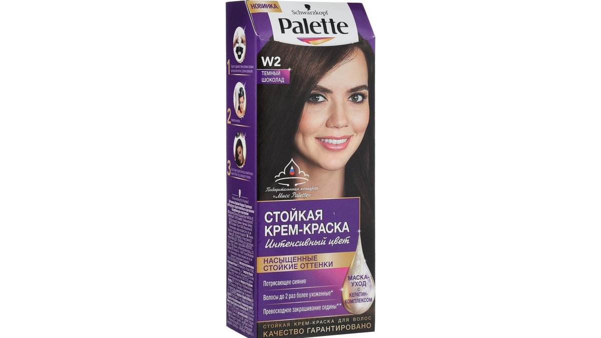 Palette თმის საღებავი W2