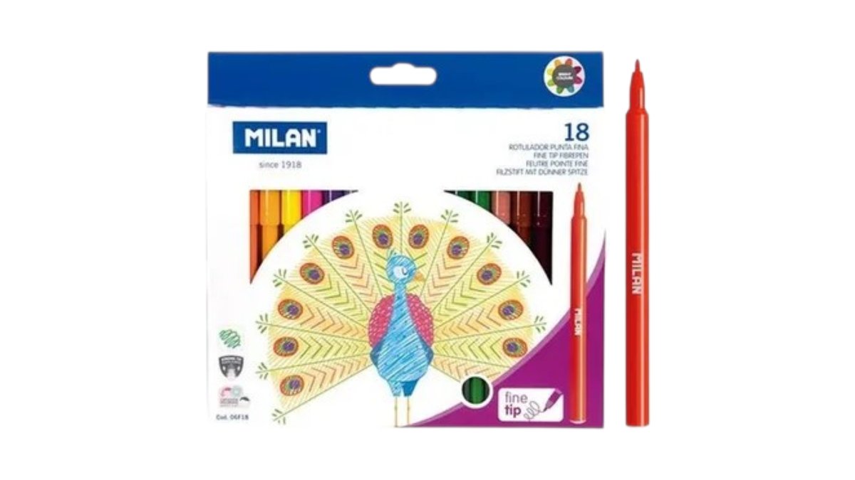 MILAN მარკერი 18 Colors