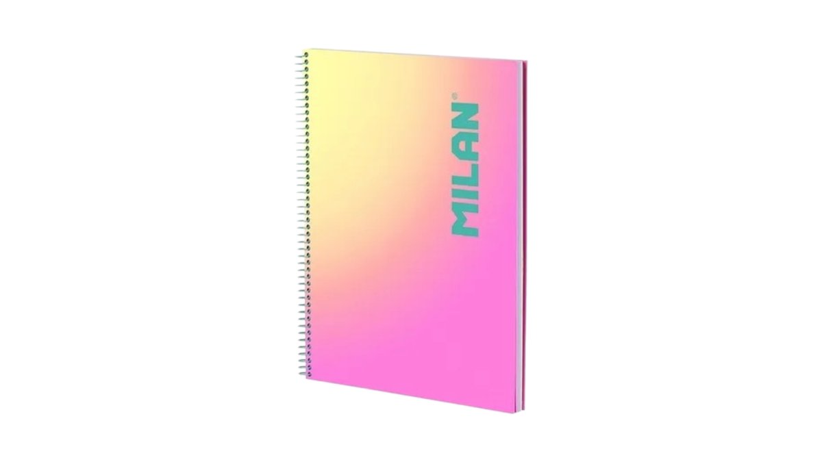 MILAN Notebook A4 Sunset Pink (90 pcs)