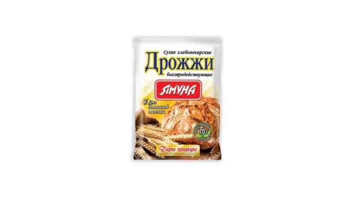 Yamuna დროჟები Dry Yeast