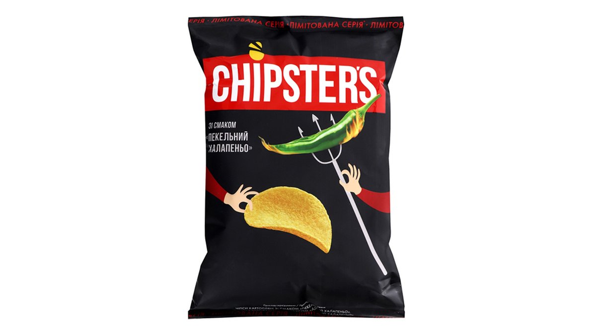 Chipsters Чипсы Jalapeno (150 gr)