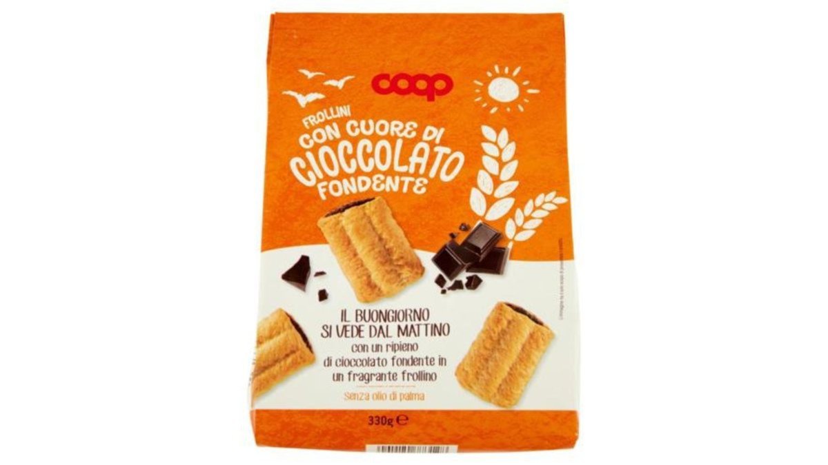 COOP ბისკვიტ ები dark chocolate heart (330 g)