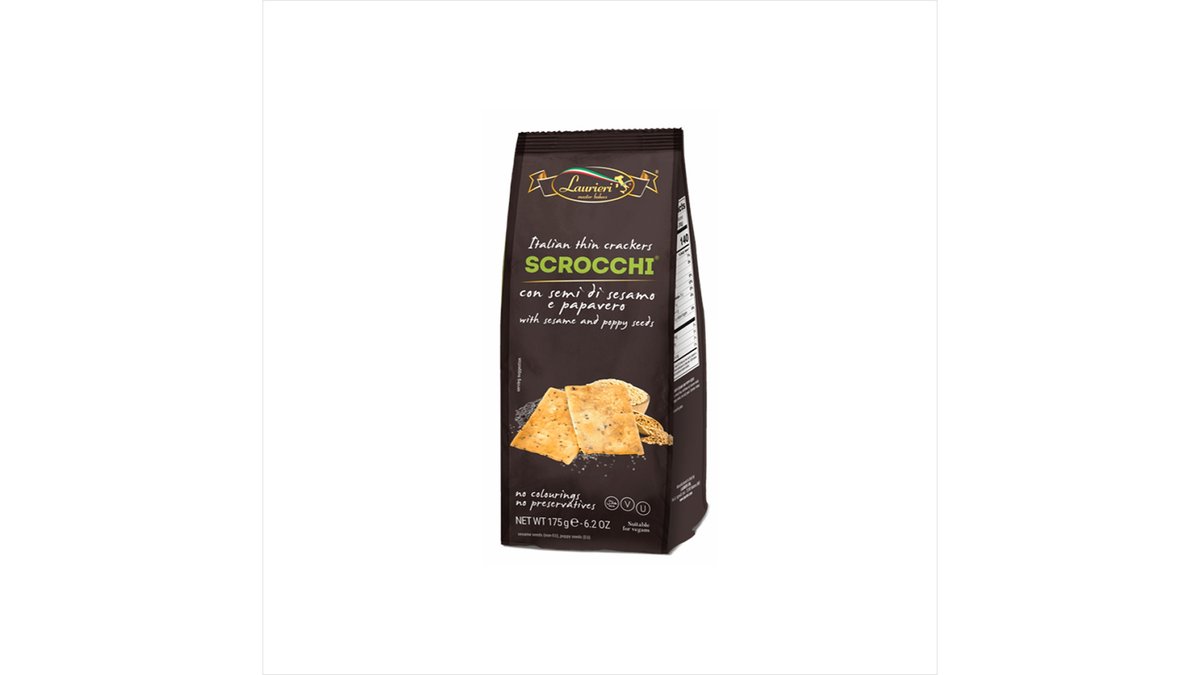 Skrock Крекеры with sesame and poppy seeds (175 g)
