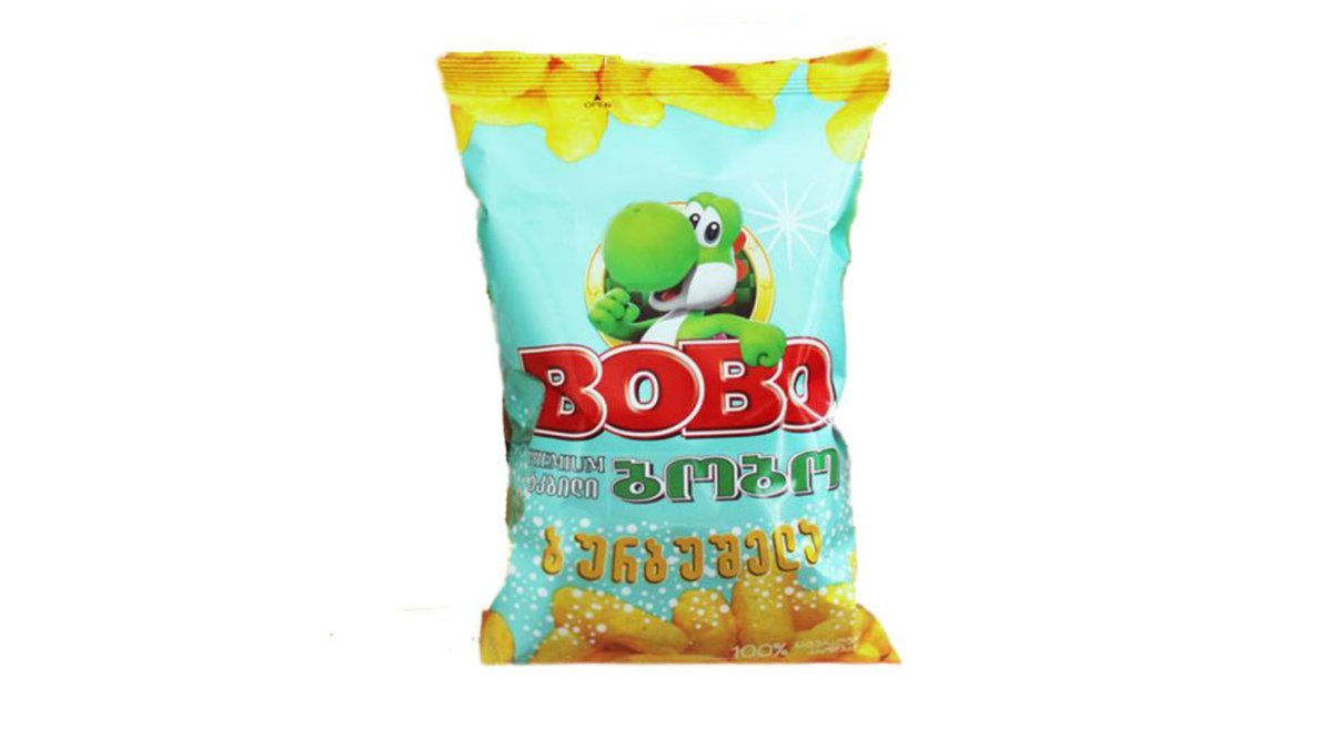 Bobo Chewing Gum Bubblegum with vanilla flavor (140 g)