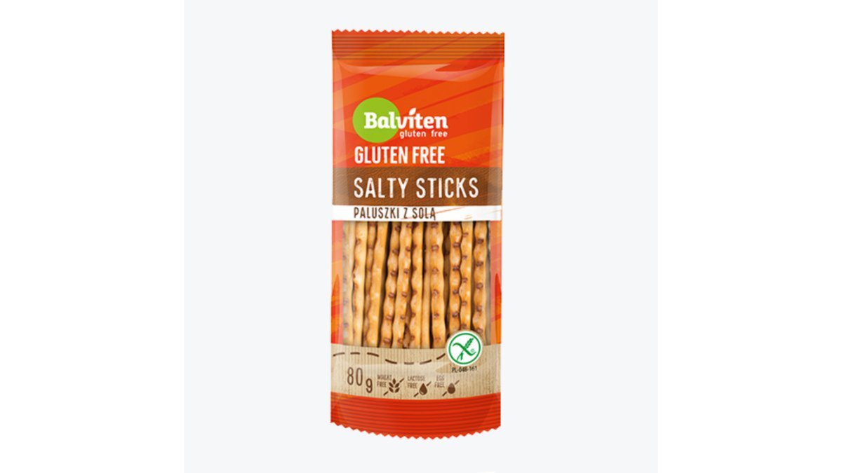 Balviten მარილიანი ჩხირები Gluten free (80 g)