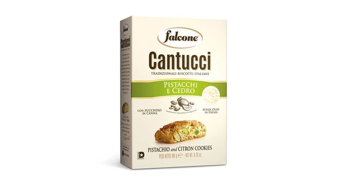 Falcone Печенье with pistachio and citrus (180 g)