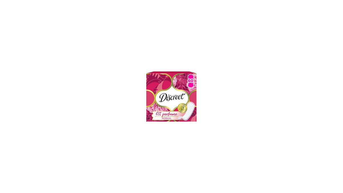 Discreet Гигиеническая прокладка Normal (60 pcs)