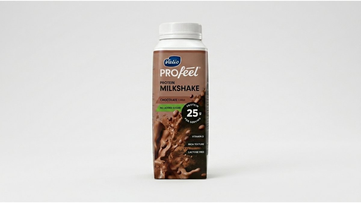 Valio მილკშეიკი Chocolate Sugar-free Lactose-free (250 g)