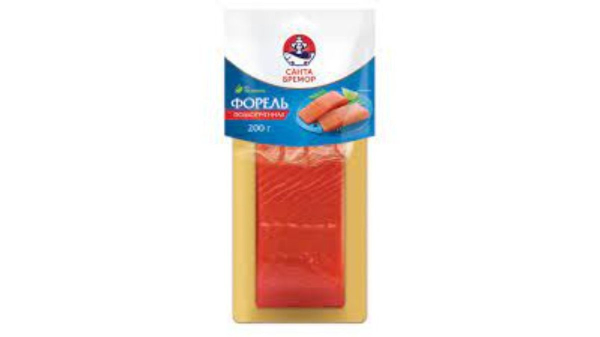 SANTA BREMOR рыба Smoked trout fillet (200 g)