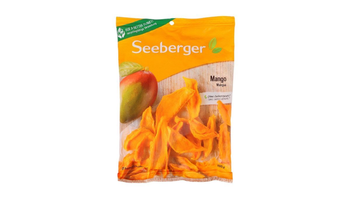 Seeberger Сухофрукты Dried Mango (100 გრ)