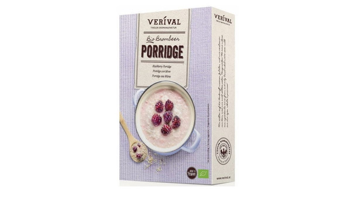 VERIVAL Oat Groats with Blackberries (450 g)