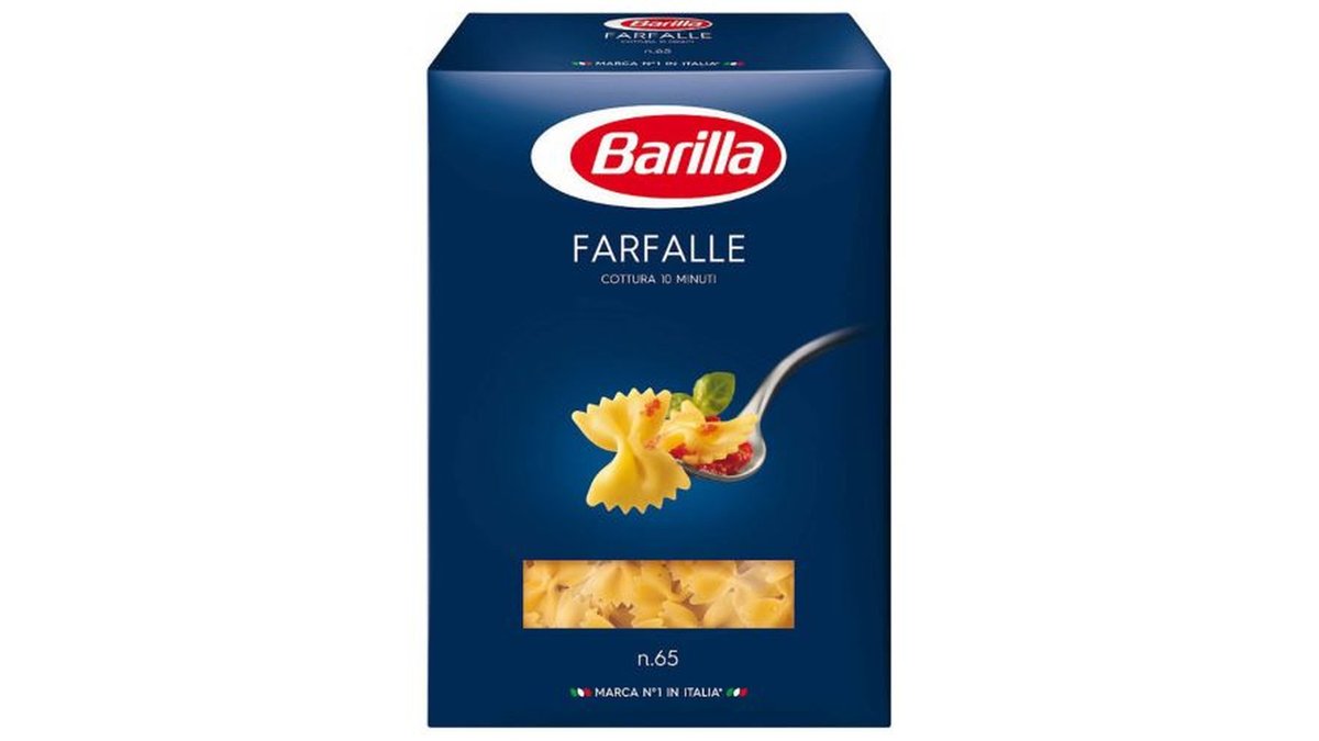 Barila pasta პეპელა N65 (400 გრ)