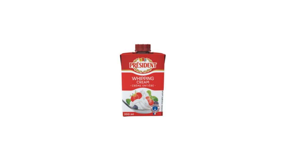 President Whipped Cream 35.1% (200 g)