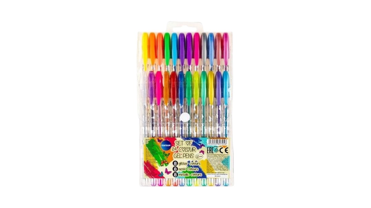 CENTRUM marker Metallic & Glitter & Neon (24 pcs)