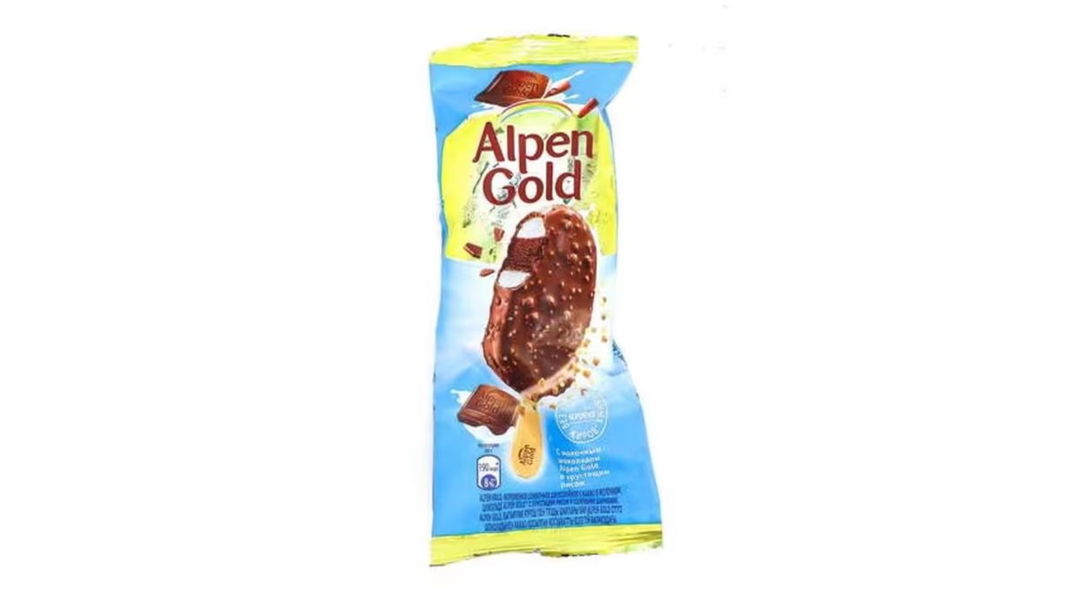Alpen Gold ნაყინი with Cocoa in Milk Chocolate (100 ml)