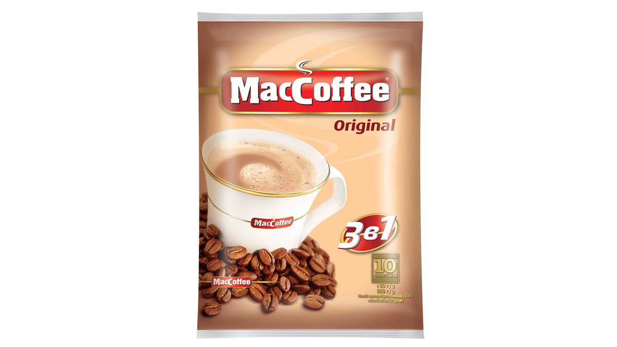 MacCoffe ყავა coffee with milk (10 pcs)