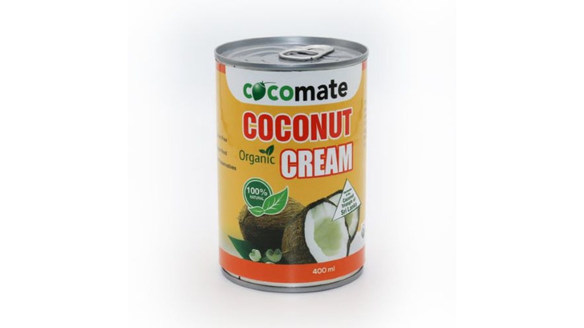 cocomate შებერილი ნაღები Coconut 22% (400 ml)