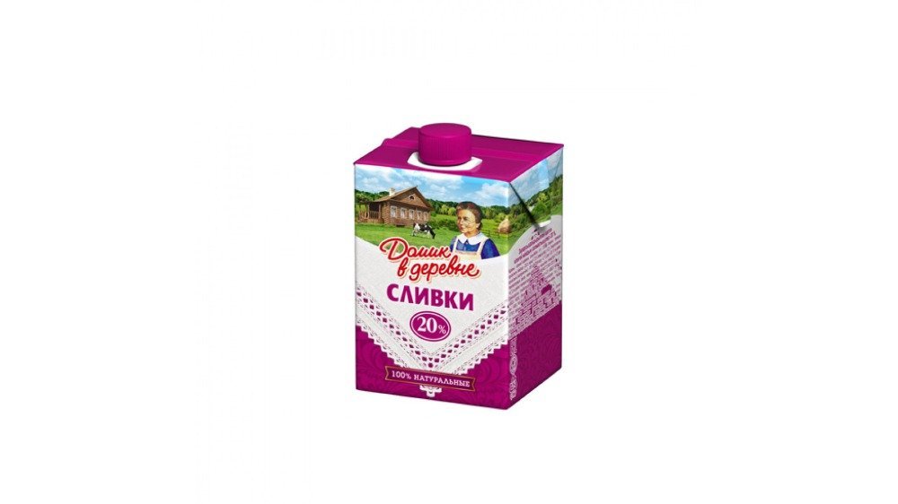 დომიკ Взбитые сливки 20% (200 გ)