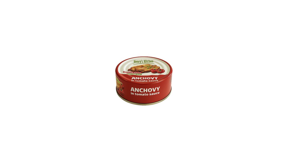 Henry's Kitchen Canned Fish in Tomato (240 g)